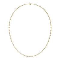 1 5/8 CTW Round Caydia Lab Grown Diamond Hexagon Bezel Necklace 14K Yellow Gold