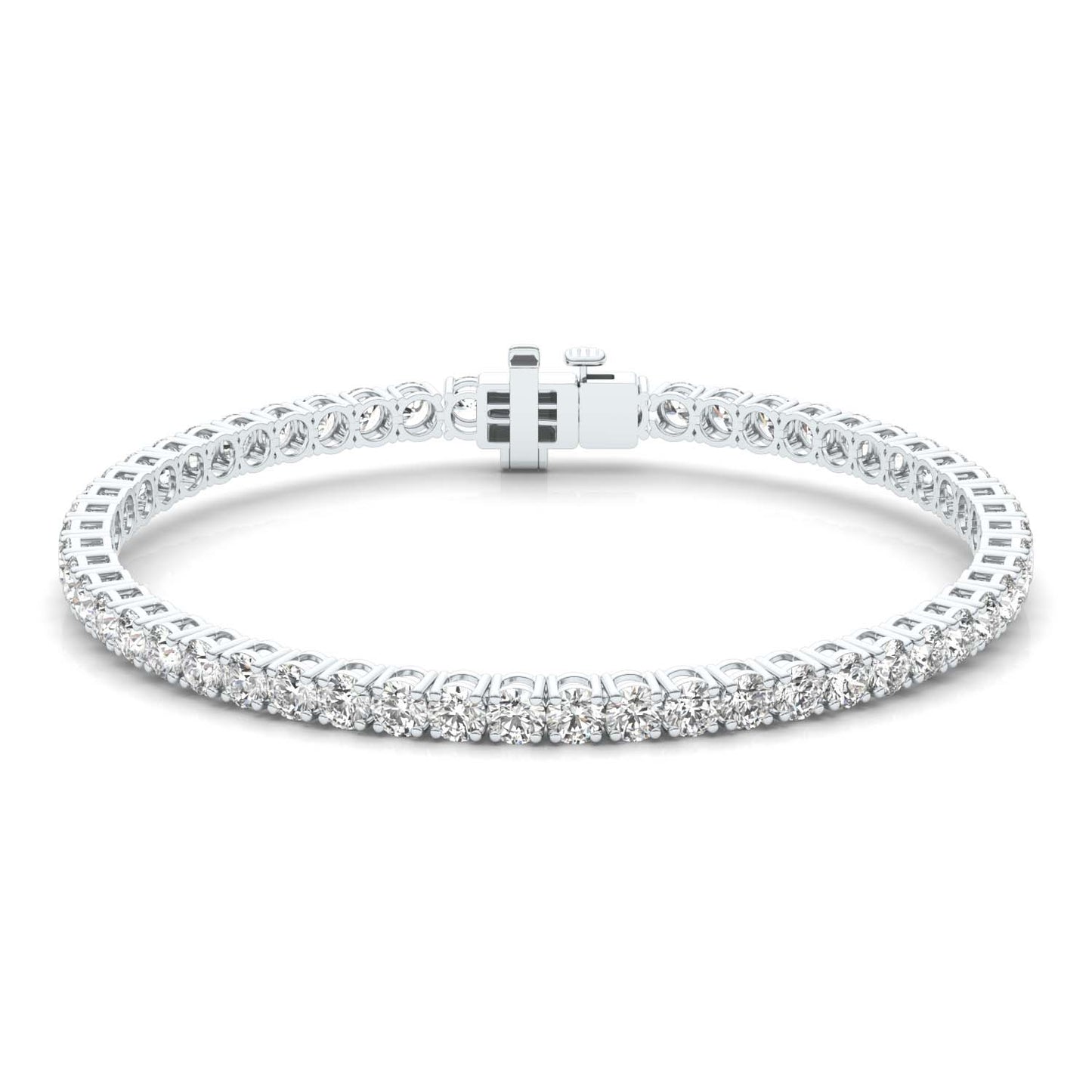 6 ½ Ct. Tw. DEW Evelyn Tennis Bracelet Sterling Silver