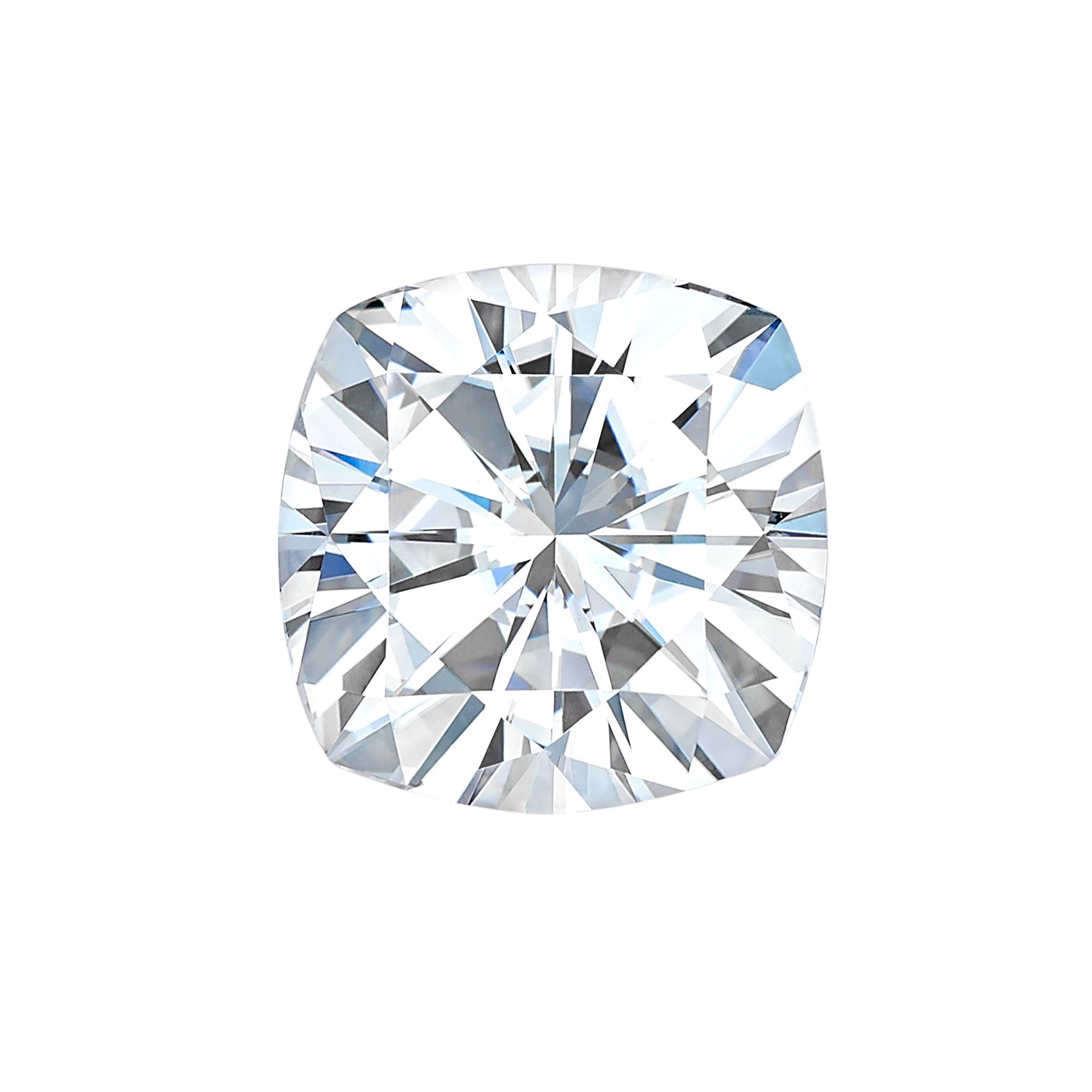 Forever One 0.08CTW DEW Cushion Moissanite Gemstone