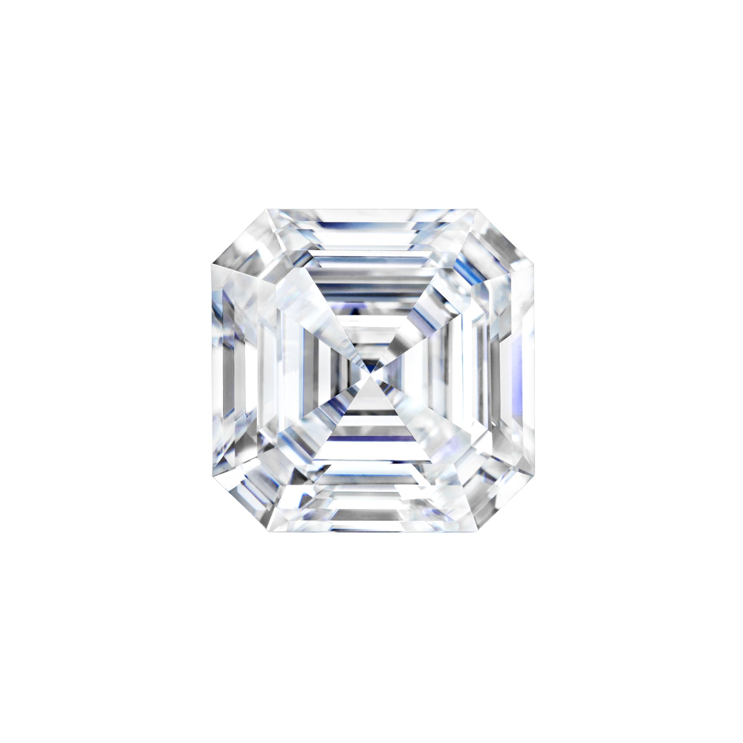 Forever One 1.30CTW DEW Asscher Moissanite Gemstone