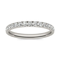 5/8 CTW Round Caydia Lab Grown Diamond Classic Wedding Ring 14K White Gold