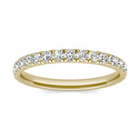 5/8 CTW Round Caydia Lab Grown Diamond Classic Wedding Ring 14K Yellow Gold