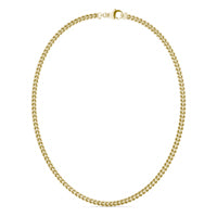 5.3mm Hollow Franco Chain 22in Necklace 14K Yellow Gold