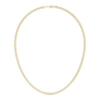 4.86mm Miami Cuban Link Chain 20in Necklace 14K Yellow Gold