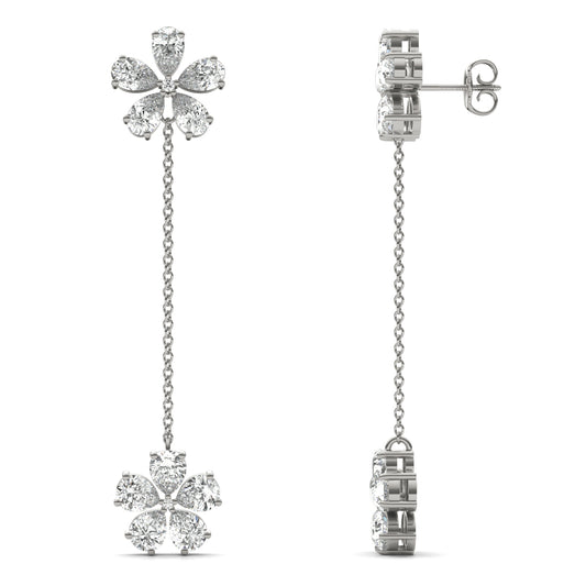 Viola Couture Drop Earrings