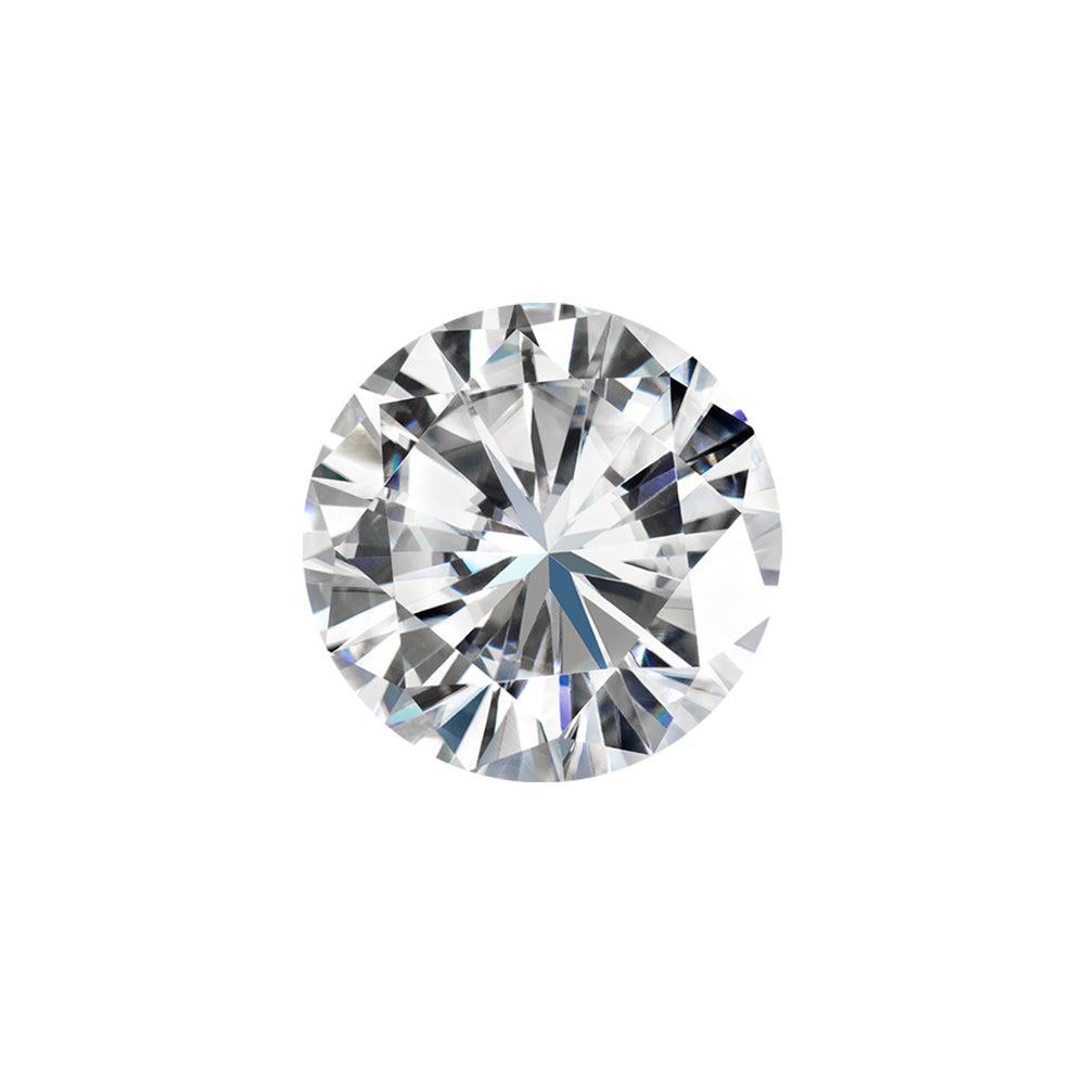 0.13 Ct. DEW Round Brilliant Forever One™ Moissanite Gemstone