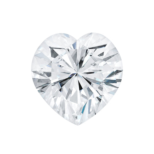 Forever One 0.23CTW DEW Heart Shape Moissanite Gemstone
