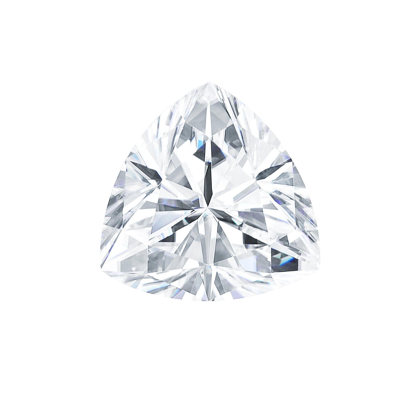 Forever One 0.09CTW DEW Trillion Moissanite Gemstone