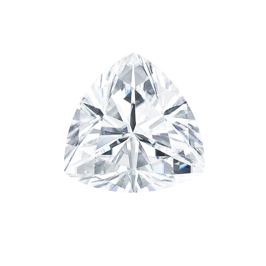 Forever One 0.09CTW DEW Trillion Moissanite Gemstone