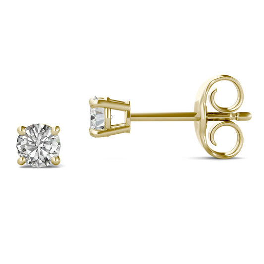 0.20 Ct. Tw. Round Caydia Lab Grown Diamond Stud Earring in 14K Yellow Gold