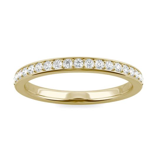 14K Yellow Gold Caydia Lab Grown Diamond Eternal Matching Band (1/3 ct. tw. DEW), Ring Size 4.25