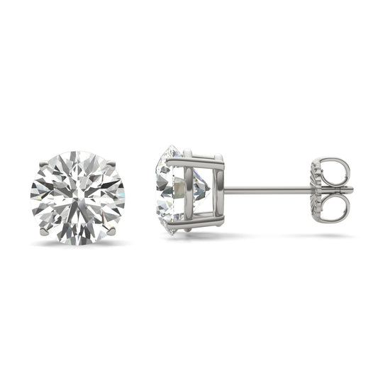 4.00 Ct. Tw. Dazzling Deal Four-Prong Basket Stud Earring 14K White Gold, Colorless (DEF)
