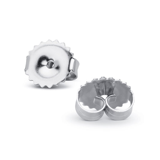 Platinum Friction Earring Backs