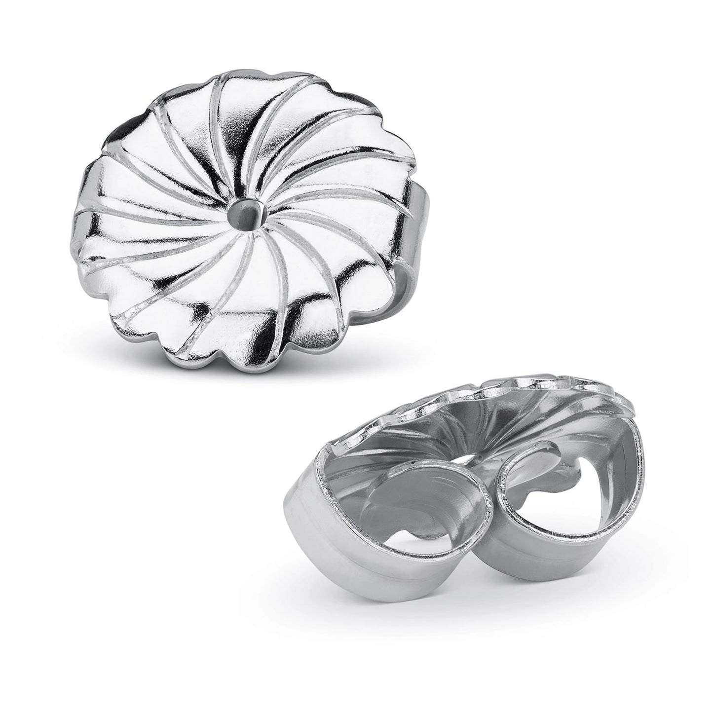 Platinum Friction Earring Backs