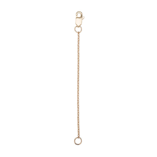 Chain Extender 2 Inch 18K Yellow Gold Necklace