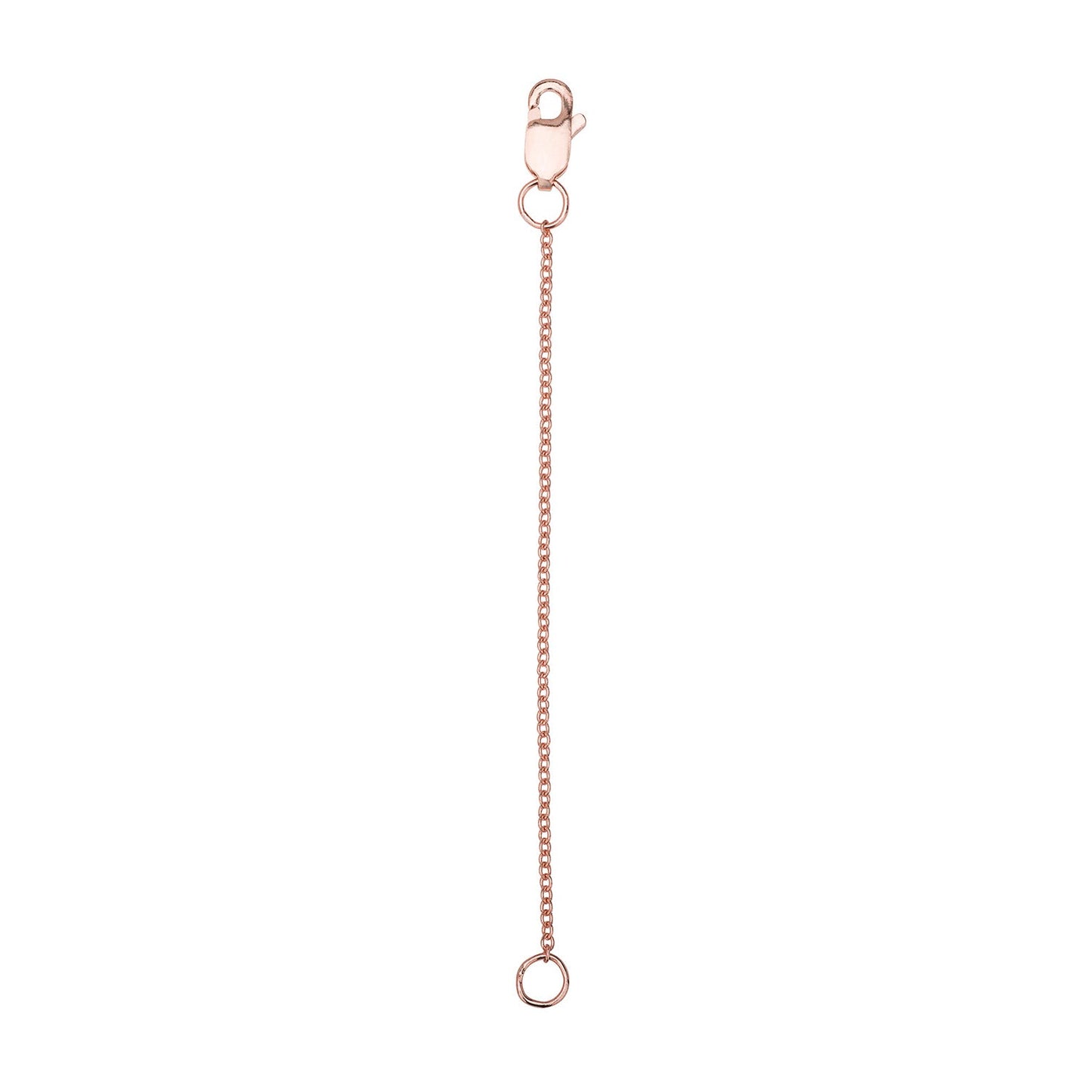 Chain Extender 2 Inch 18K Rose Gold Necklace